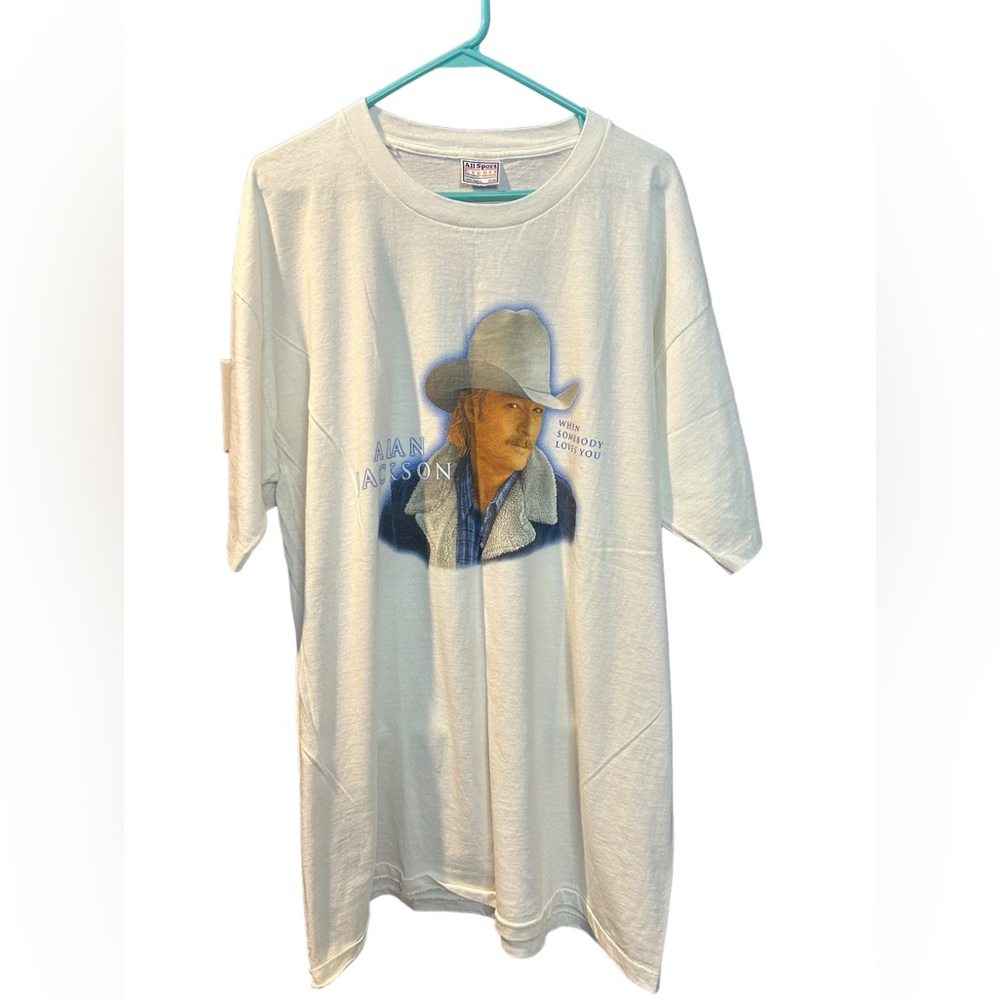 Vintage 2001 Alan Jackson Tour Shirt